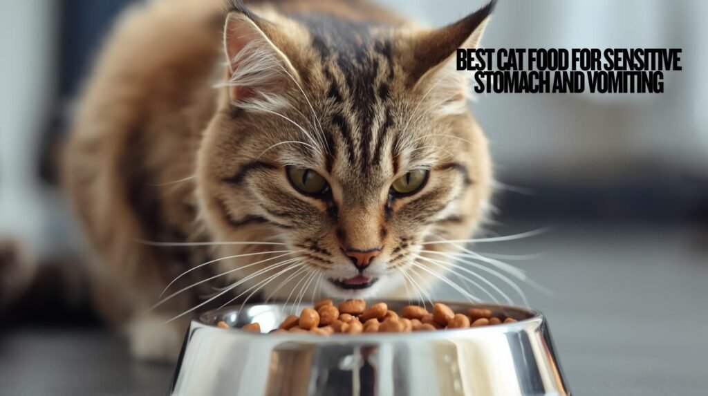 best cat food for sensitive stomach vomiting