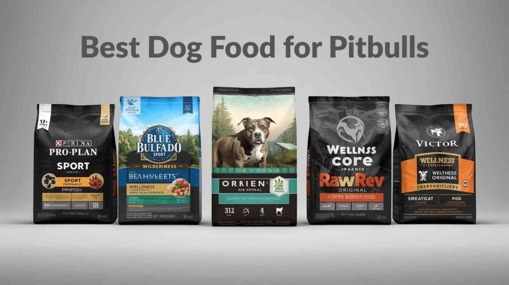 best dog food for pitbulls