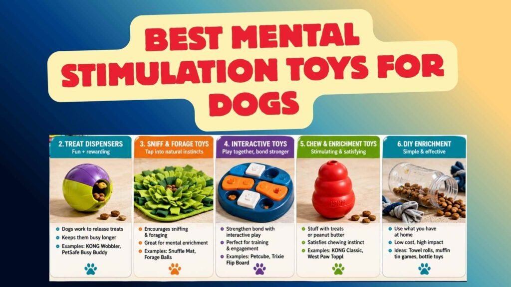 Best Mental Stimulation Toys for Dogs