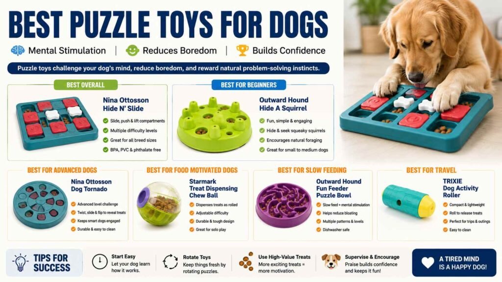 Best Puzzle Toys for Dogs